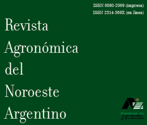 Revista agronómica del noroeste argentino
